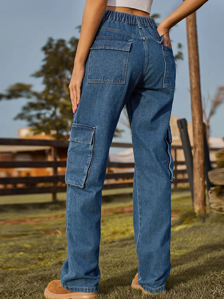 Oranji ® | Utility | Denim Cargo Broek