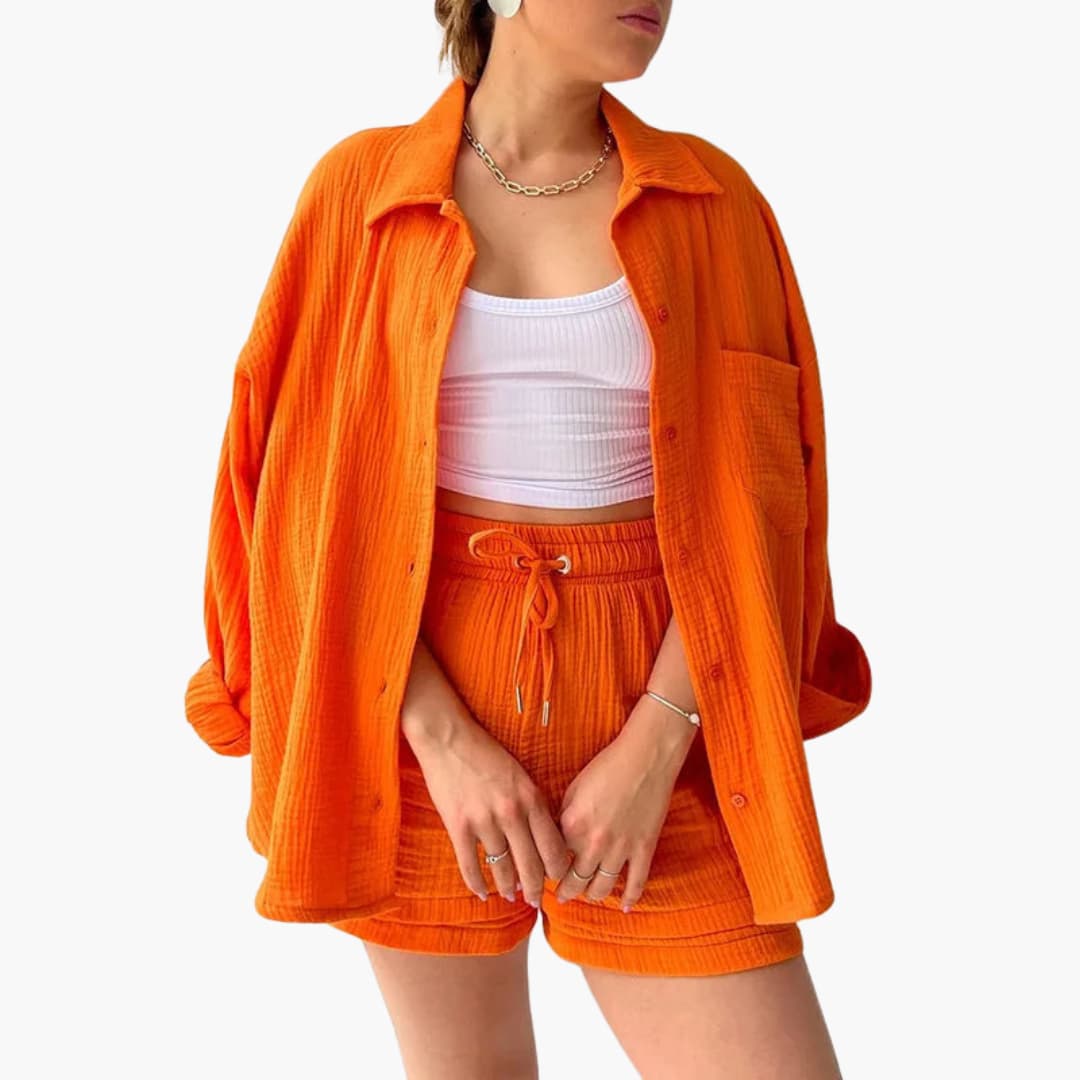 Oranji ® | Comfortabele 2-delige zomer set