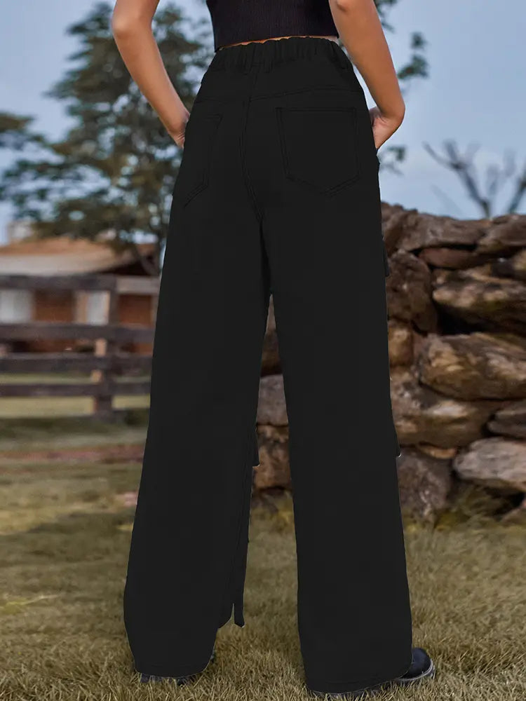 Oranji ® | Vinta | Denim Cargo Broek