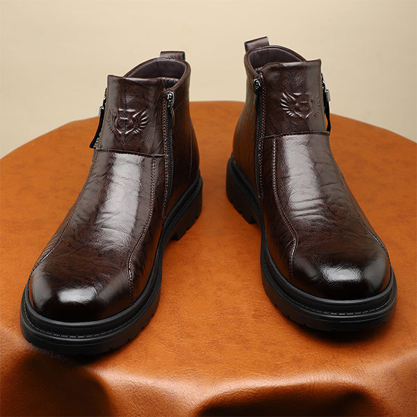 HEREN ANKERSCHOENEN MET RONDE NEUS EN ZIJ-REKKERS MTA1709G6I