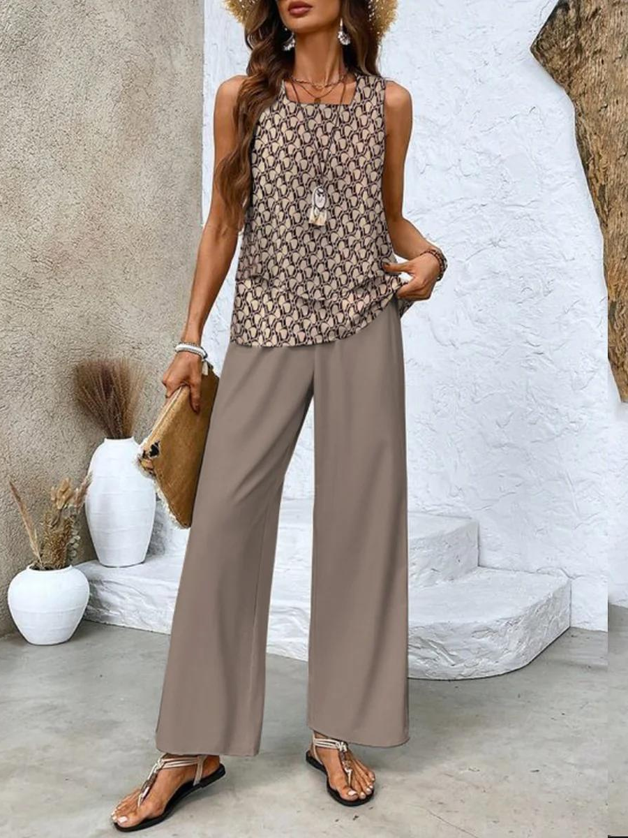 Oranji ® | Elegante Lente Set (broek+top)