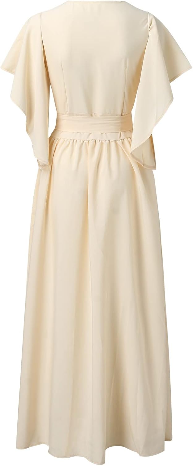 Daria | Damesjurk met vlinder mouwen