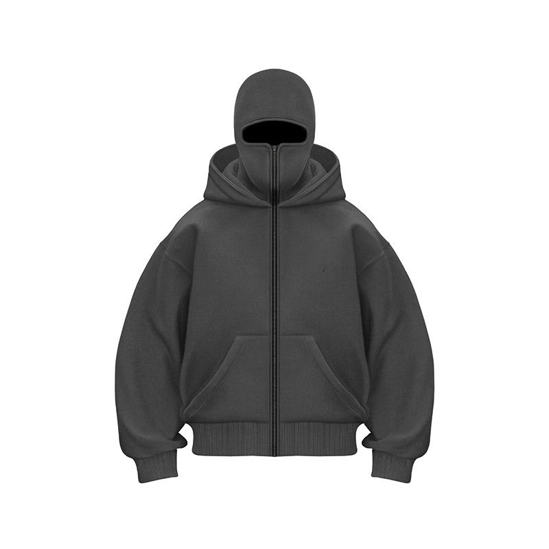 Oranji ® |  Oversized Hoodie met Gezichtsmasker
