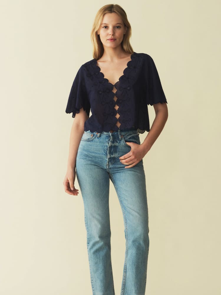 Oranji ® | Kacy | Ribbel Top
