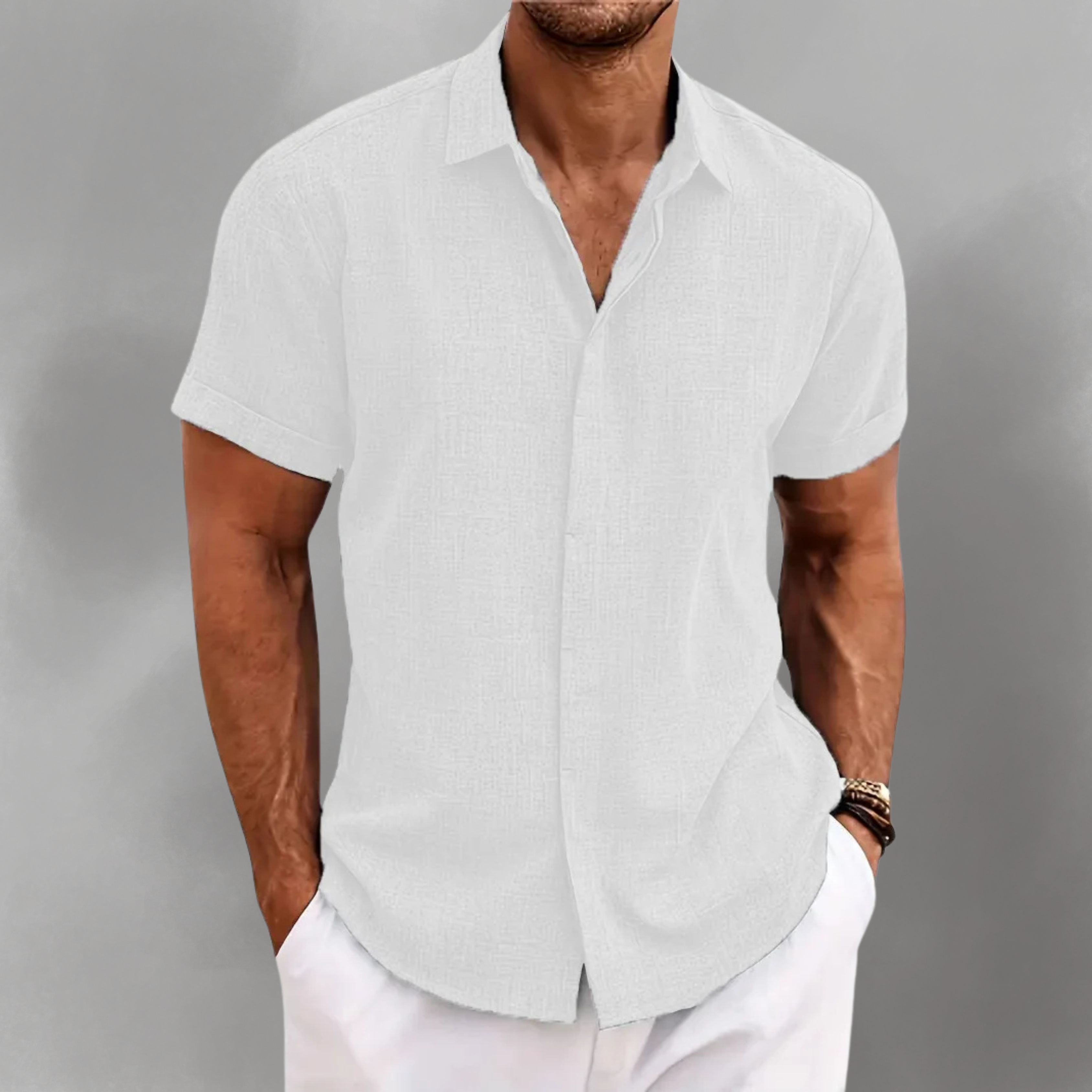 Oranji ® | Het zomerse overhemd met een discrete charme