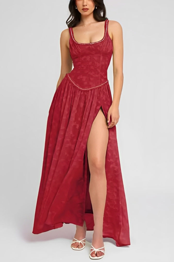 Oranji ® | Alisa | High Slit Maxi Dress
