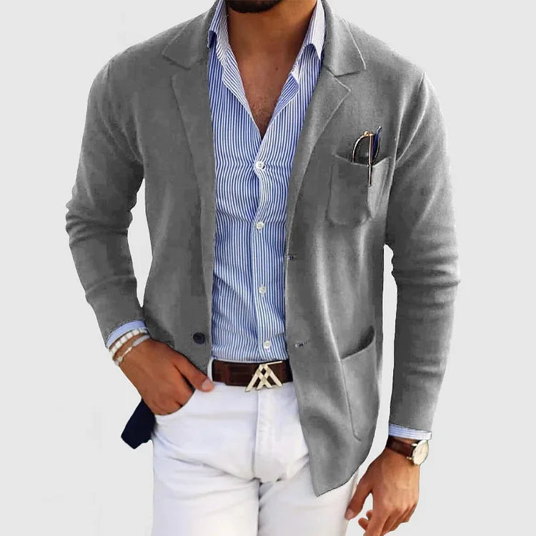 ROSSI ROMA | Luxe Heren Blazer van Zacht Materiaal