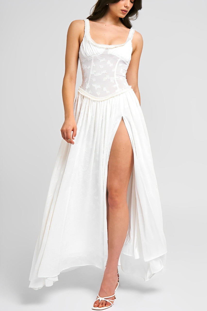 Oranji ® | Alisa | High Slit Maxi Dress