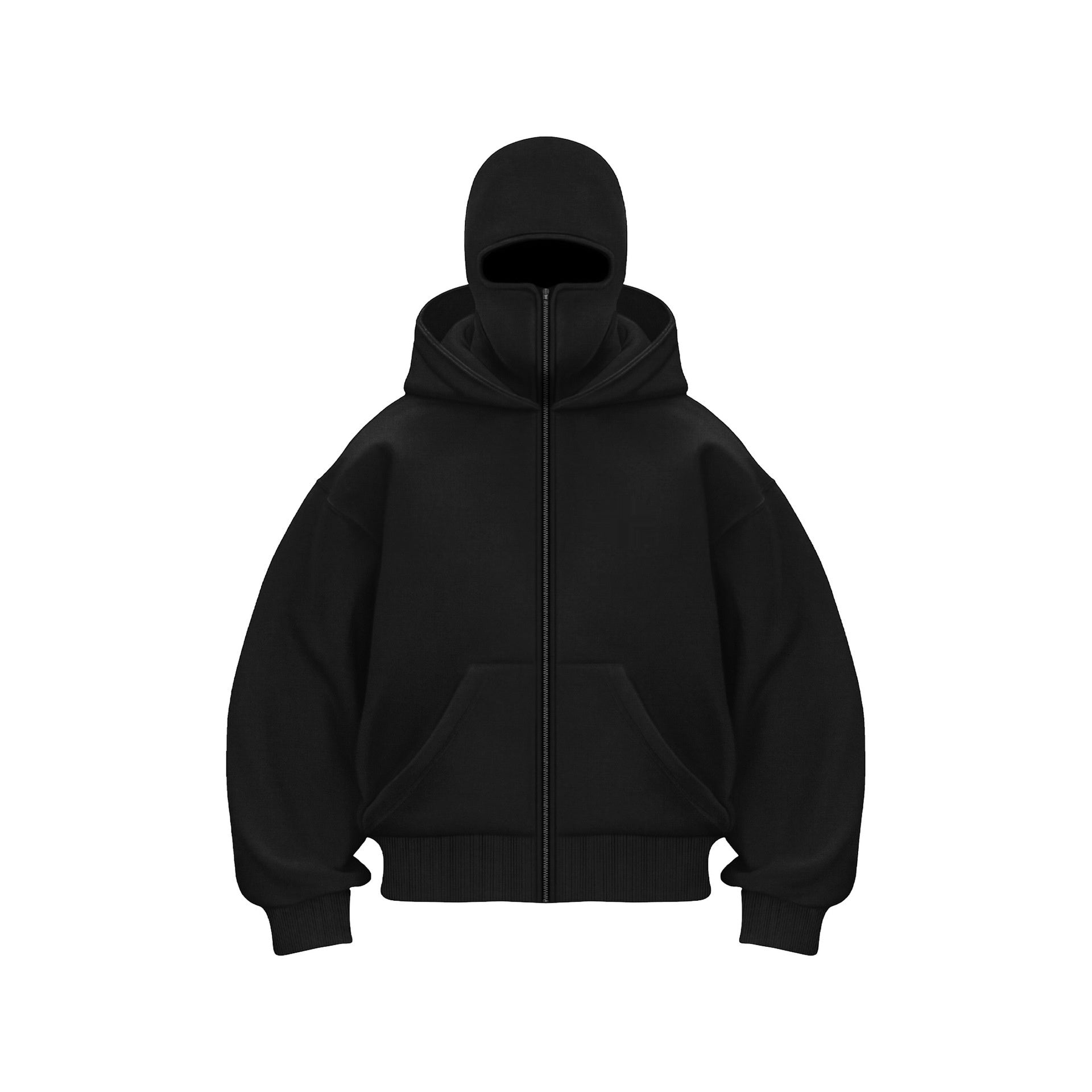 Oranji ® |  Oversized Hoodie met Gezichtsmasker