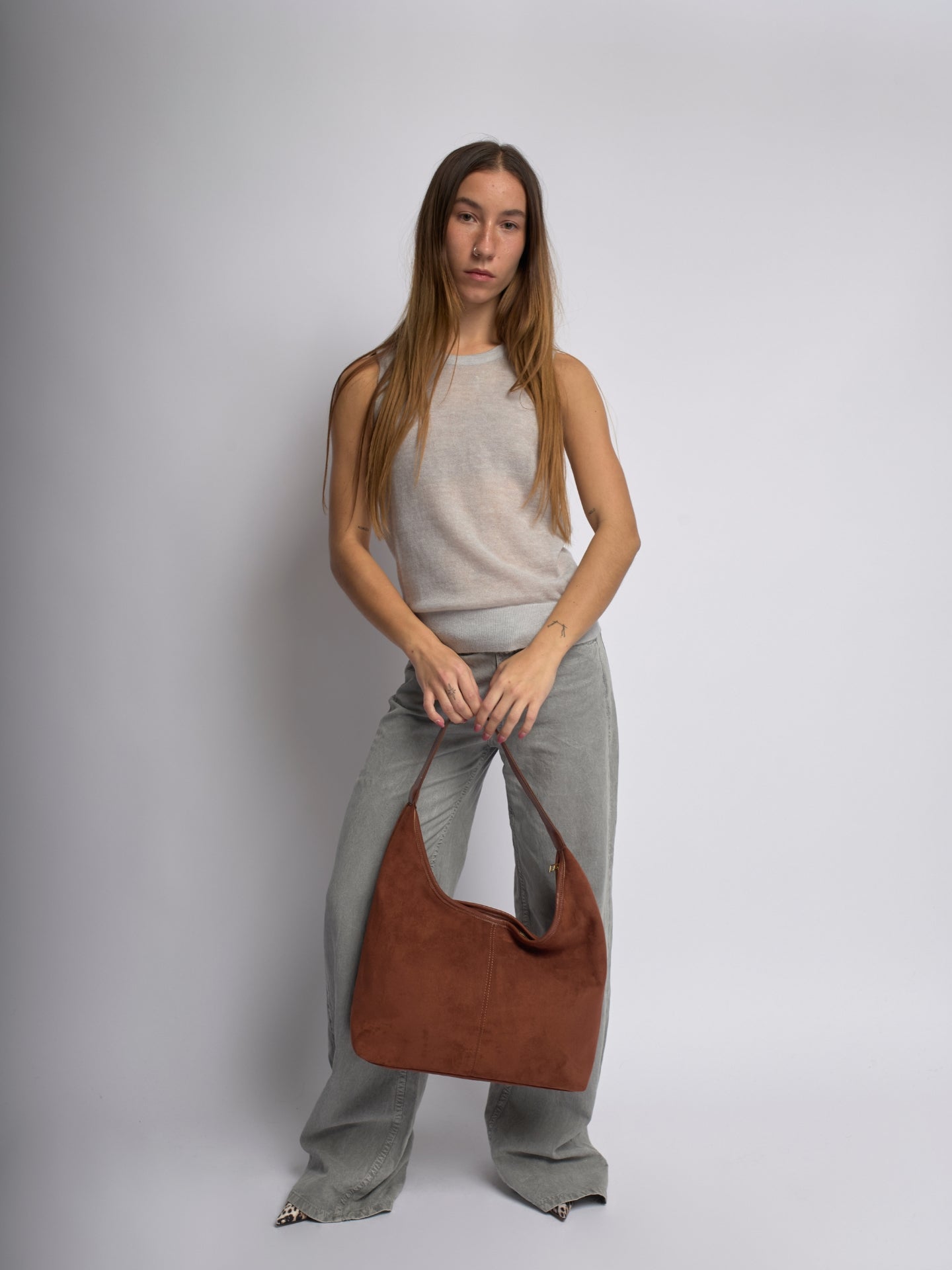 Oranji ® | Jady | Suede Tote Bag
