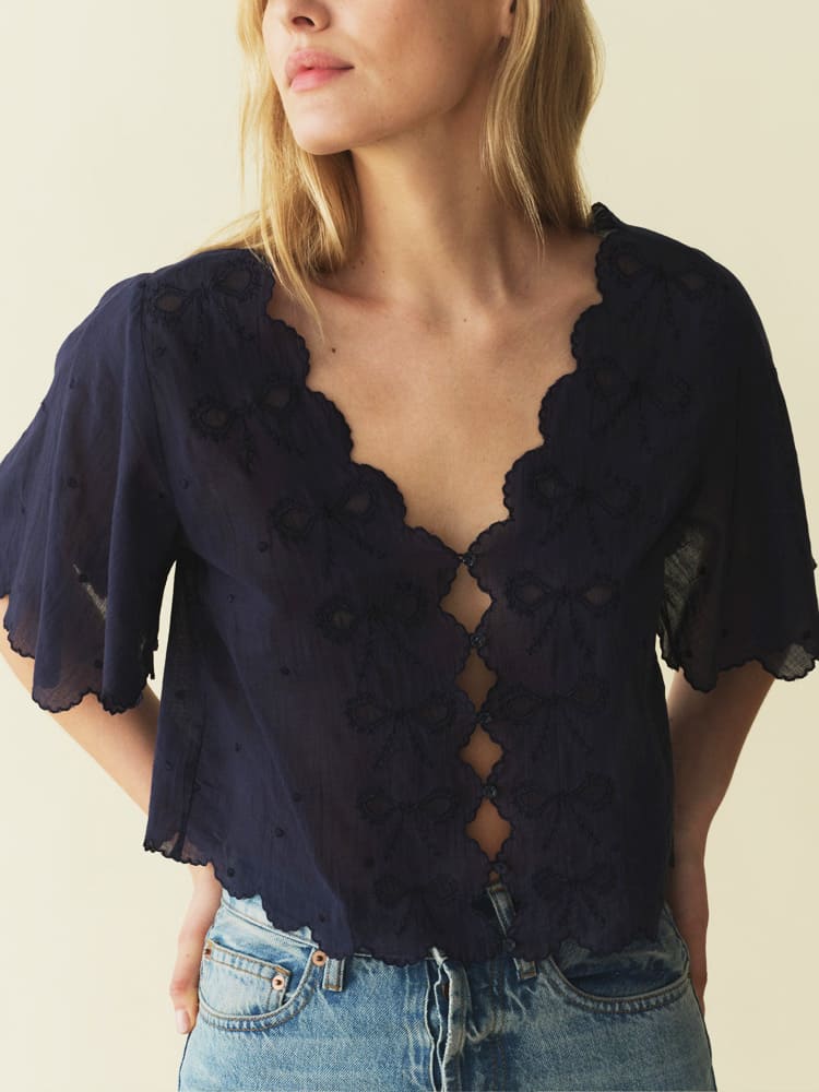 Oranji ® | Kacy | Ribbel Top