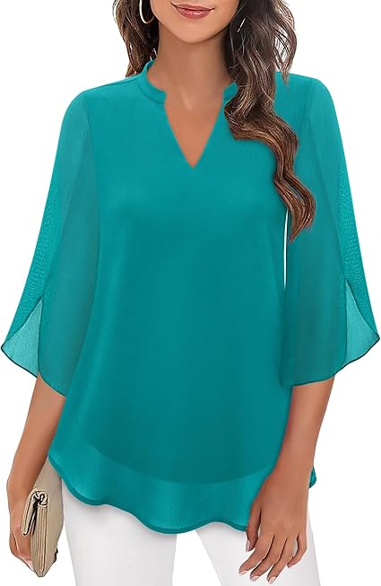Oranji ® | Annelyn | Luxe Gelaagde Blouse