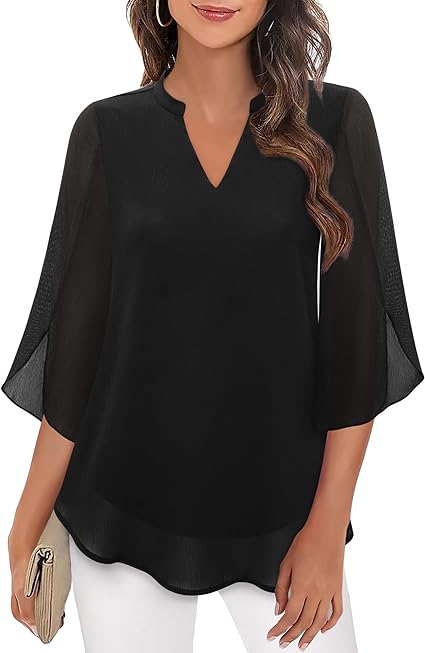 Oranji ® | Annelyn | Luxe Gelaagde Blouse