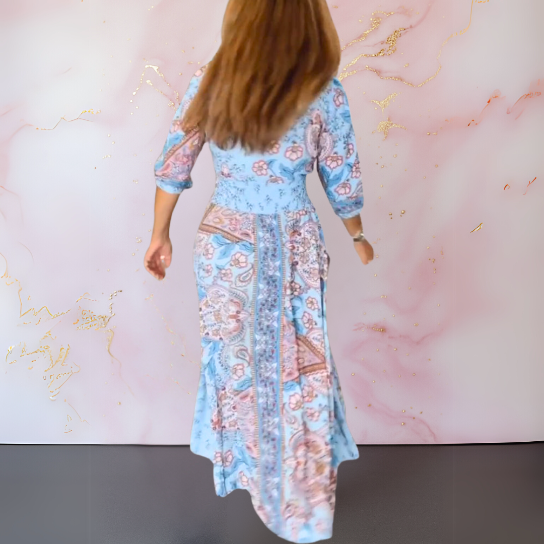 Genowefa | Maxi Jurk Boho in Elegante Stijl