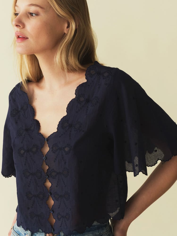 Oranji ® | Kacy | Ribbel Top