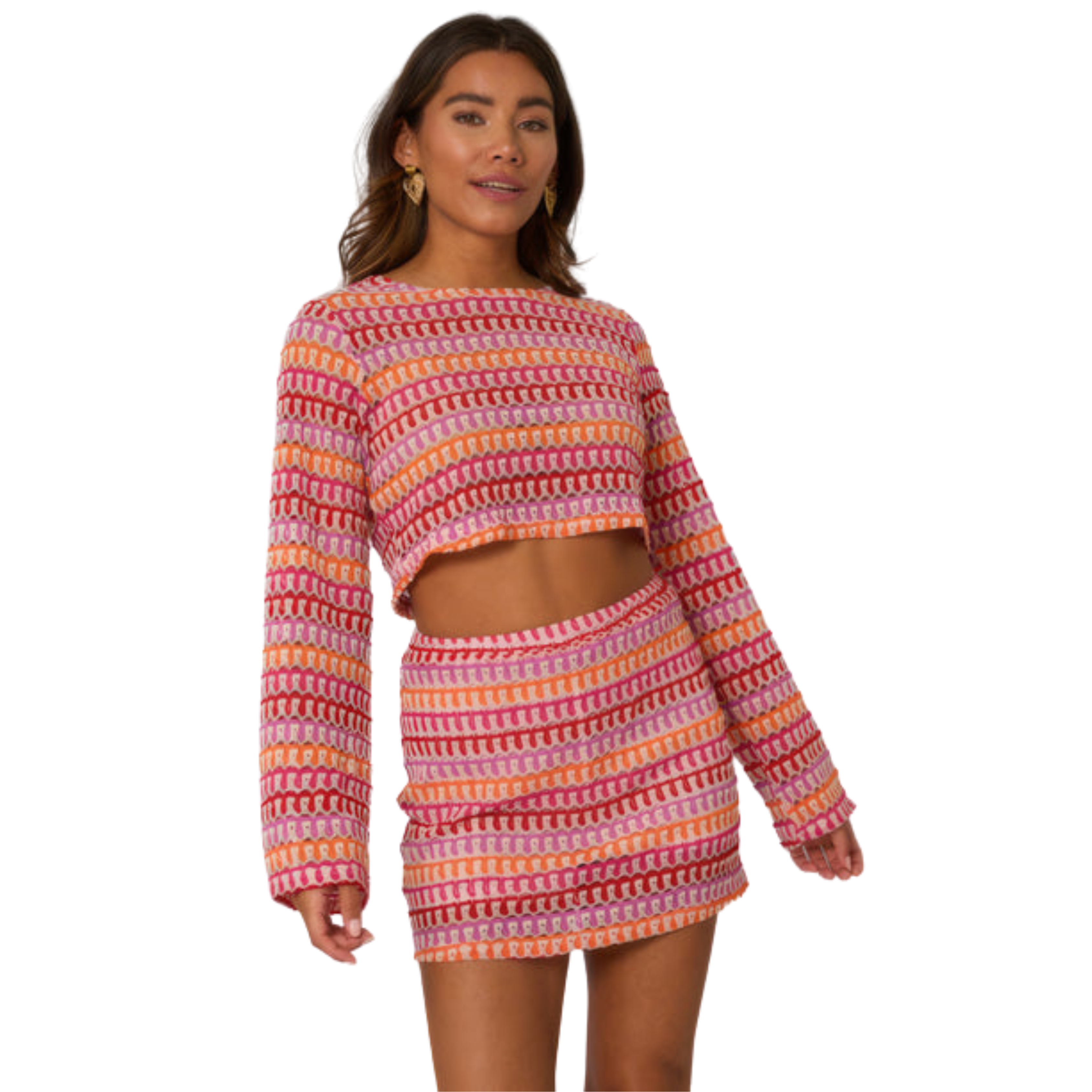 Oranji ® | Emmy | Flared Two Piece Set
