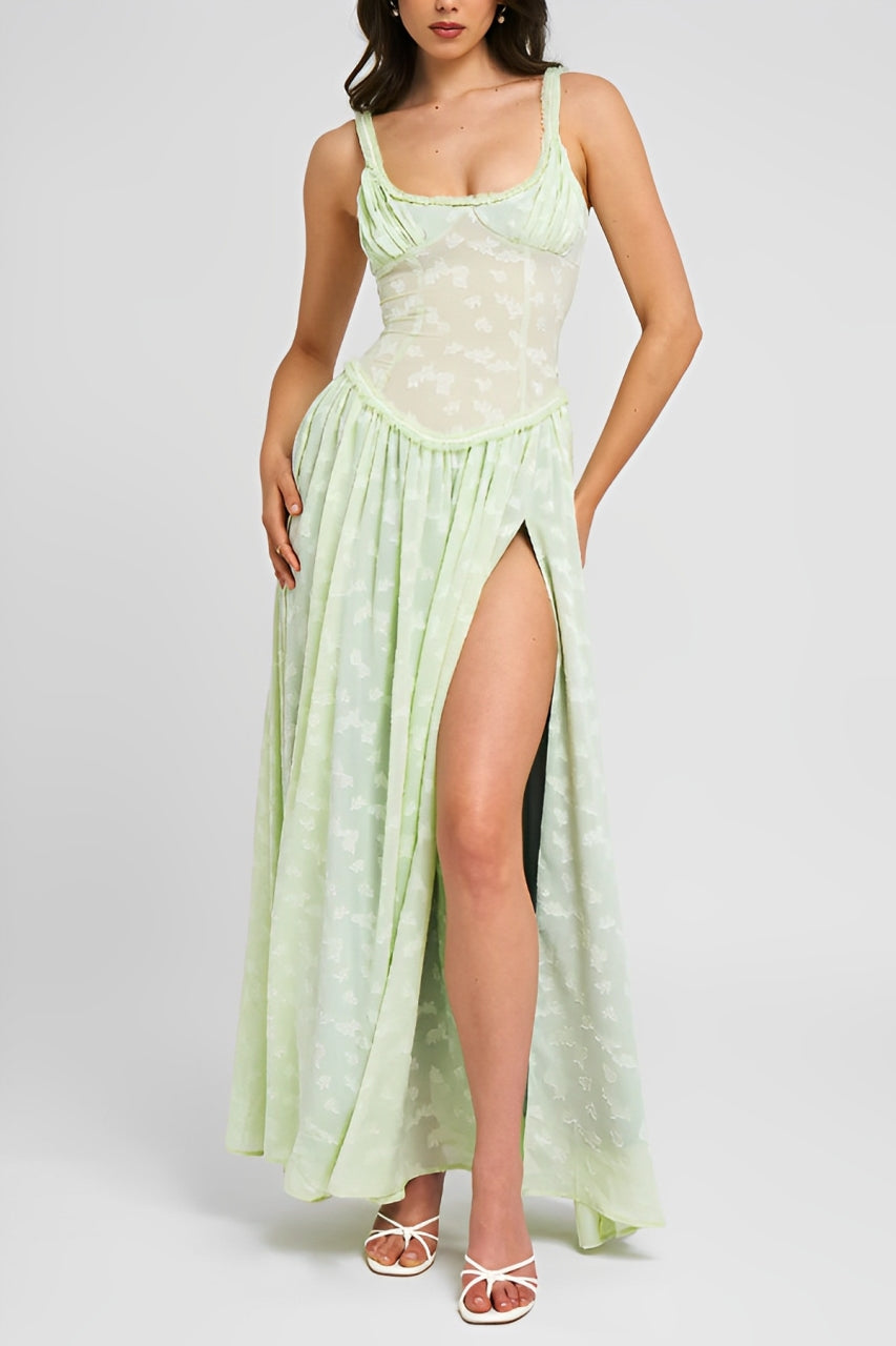 Oranji ® | Alisa | High Slit Maxi Dress