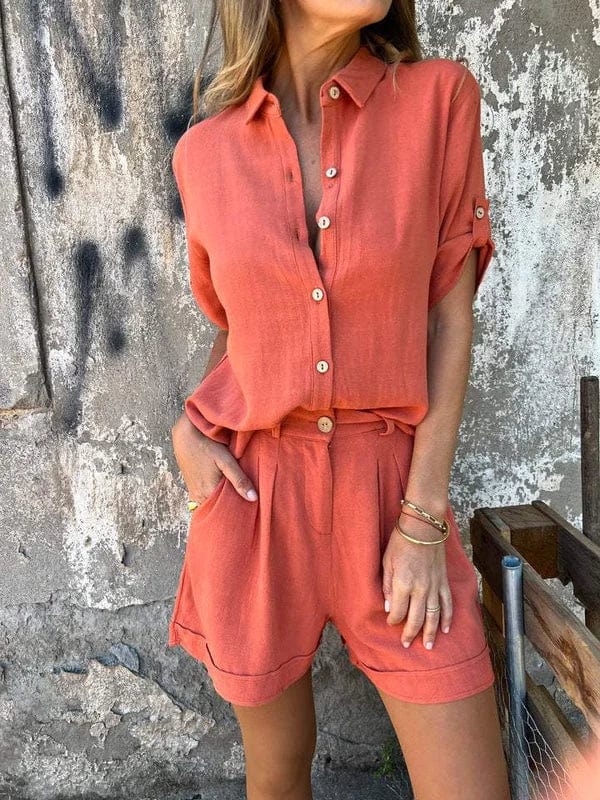 Oranji ® | Linnea | Luchtige linnen set