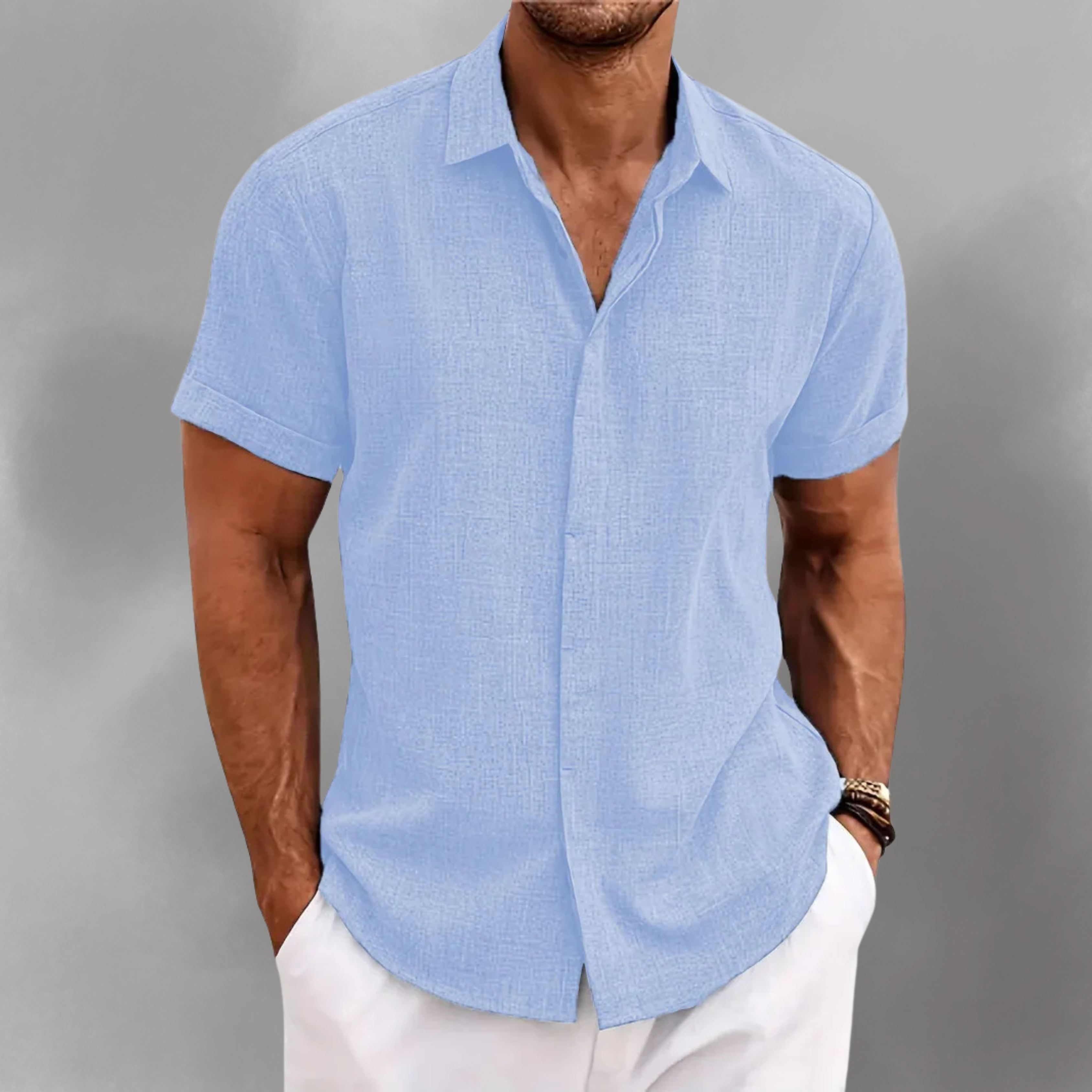 Oranji ® | Het zomerse overhemd met een discrete charme