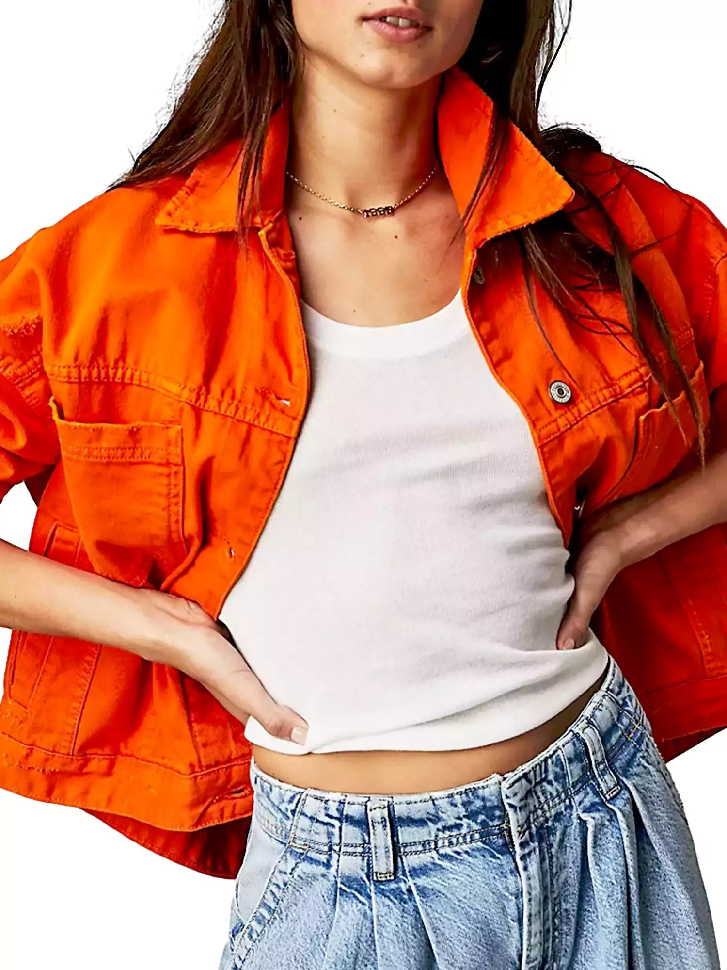 Oranji ® | Jas & T-shirt & minirok driedelige sets