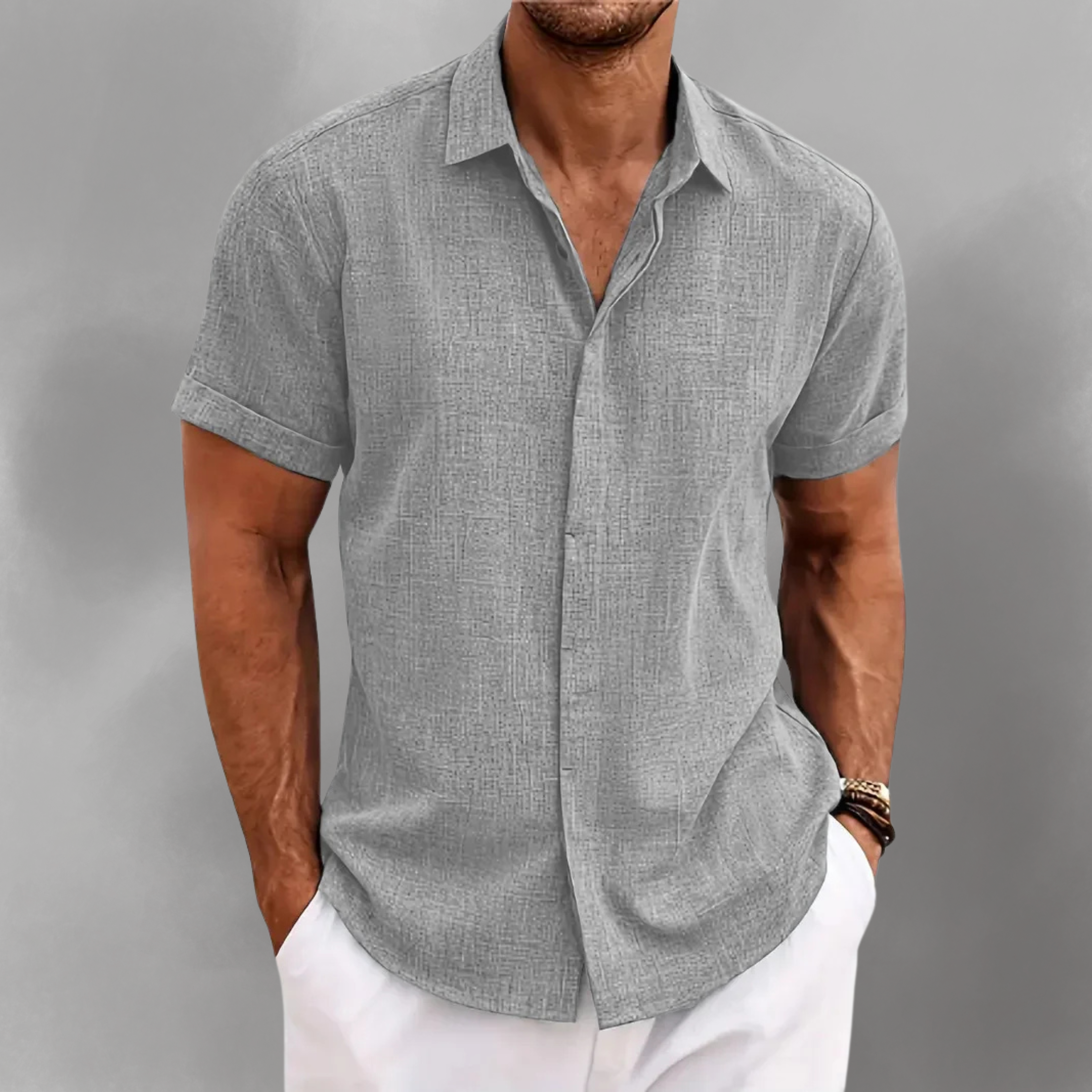 Oranji ® | Het zomerse overhemd met een discrete charme