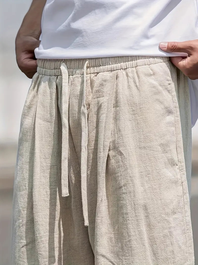 Oranji ® |  Ademende Linnen Broek