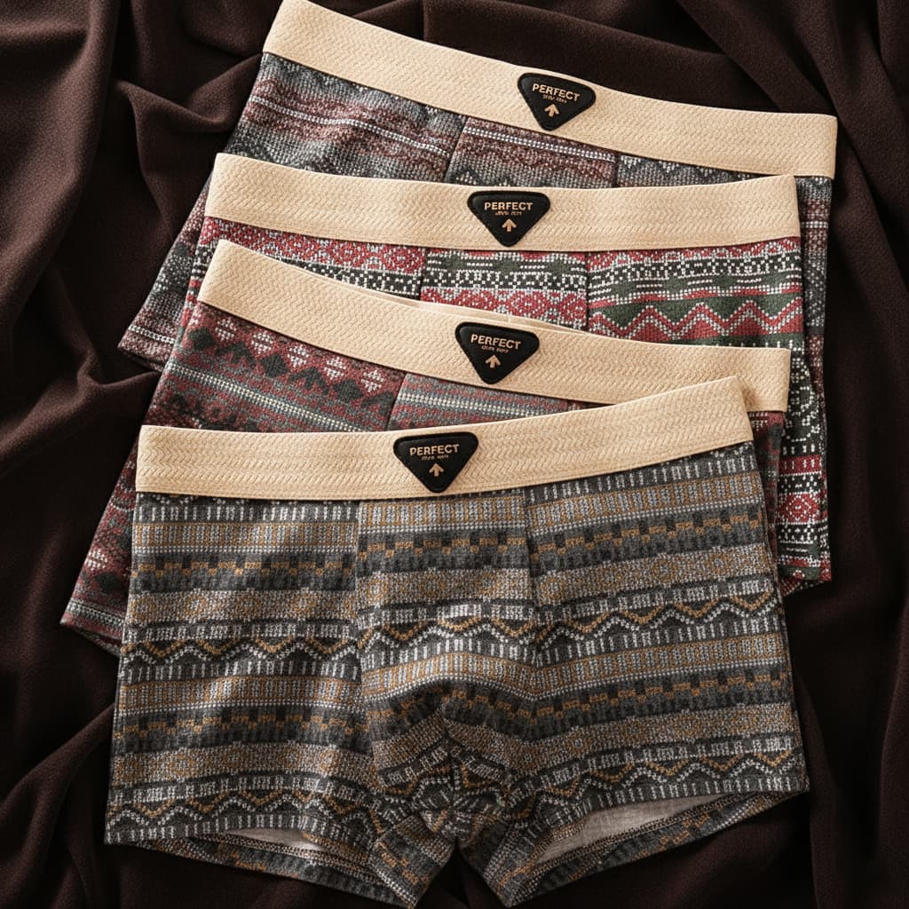 Porter Retro Katoenen Boxer Shorts