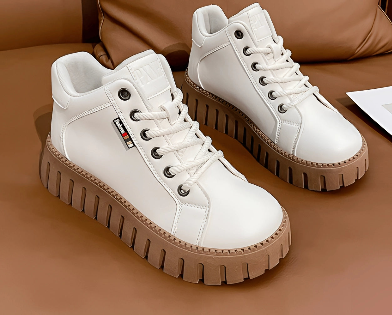 Stijlvolle Chunky Platform Sneakers - Veelzijdige Dames Schoenen
