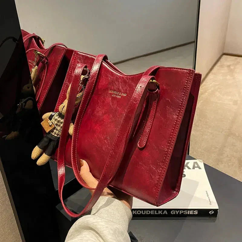 Oranji ® | Lena | Vegan leer tas + GRATIS konijnen-charm