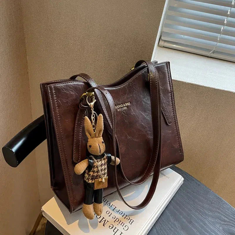Oranji ® | Lena | Vegan leer tas + GRATIS konijnen-charm