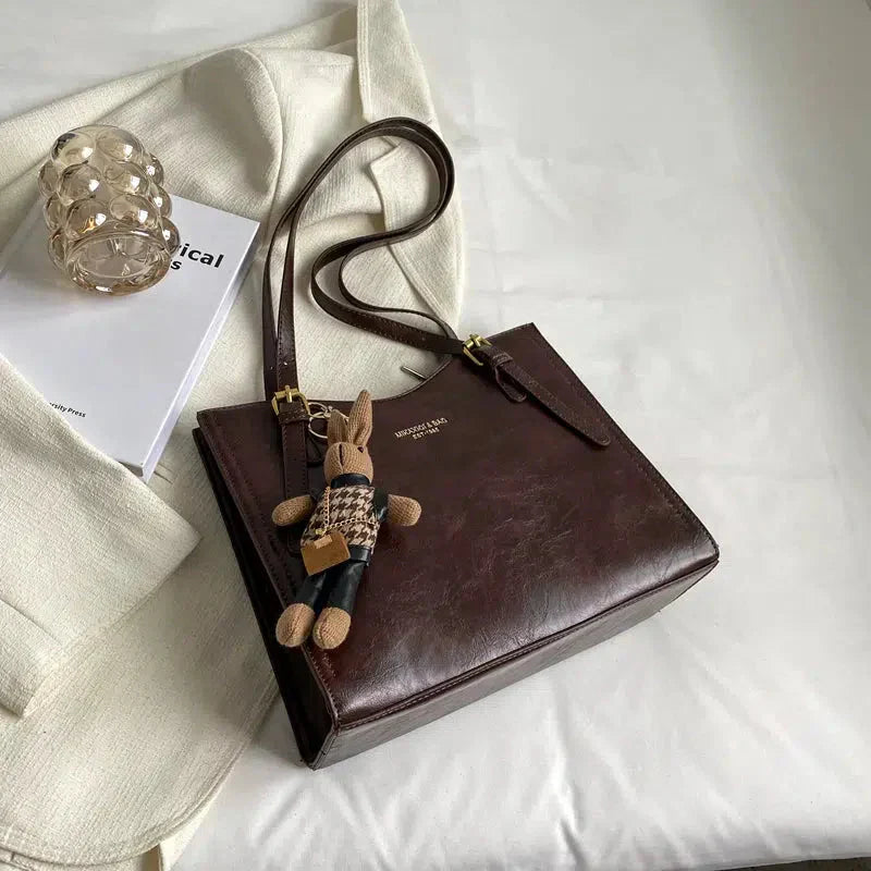 Oranji ® | Lena | Vegan leer tas + GRATIS konijnen-charm