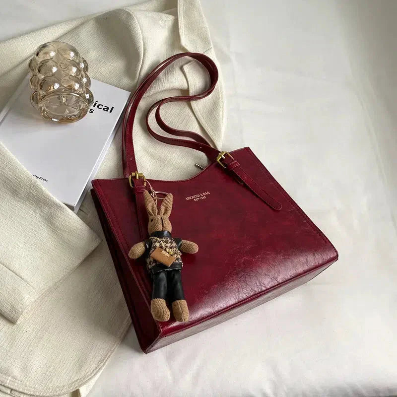 Oranji ® | Lena | Vegan leer tas + GRATIS konijnen-charm