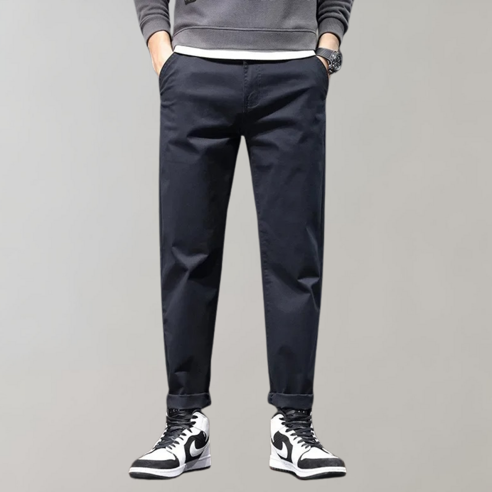 Oranji ® |  Heren Casual Broek met Slim Fit