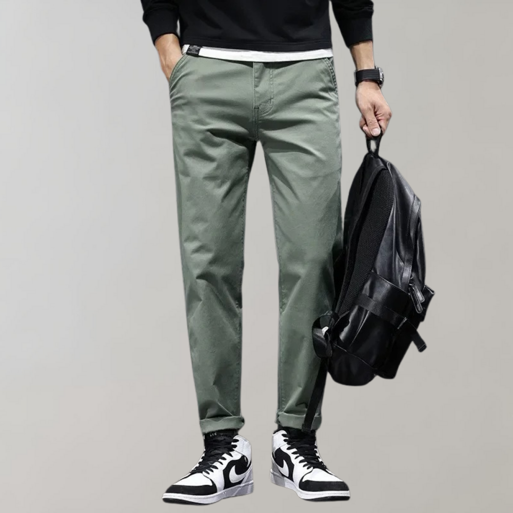 Oranji ® |  Heren Casual Broek met Slim Fit