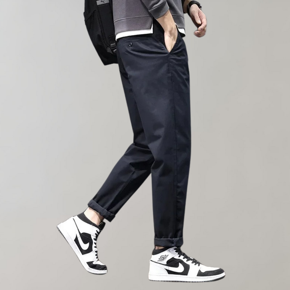 Oranji ® |  Heren Casual Broek met Slim Fit