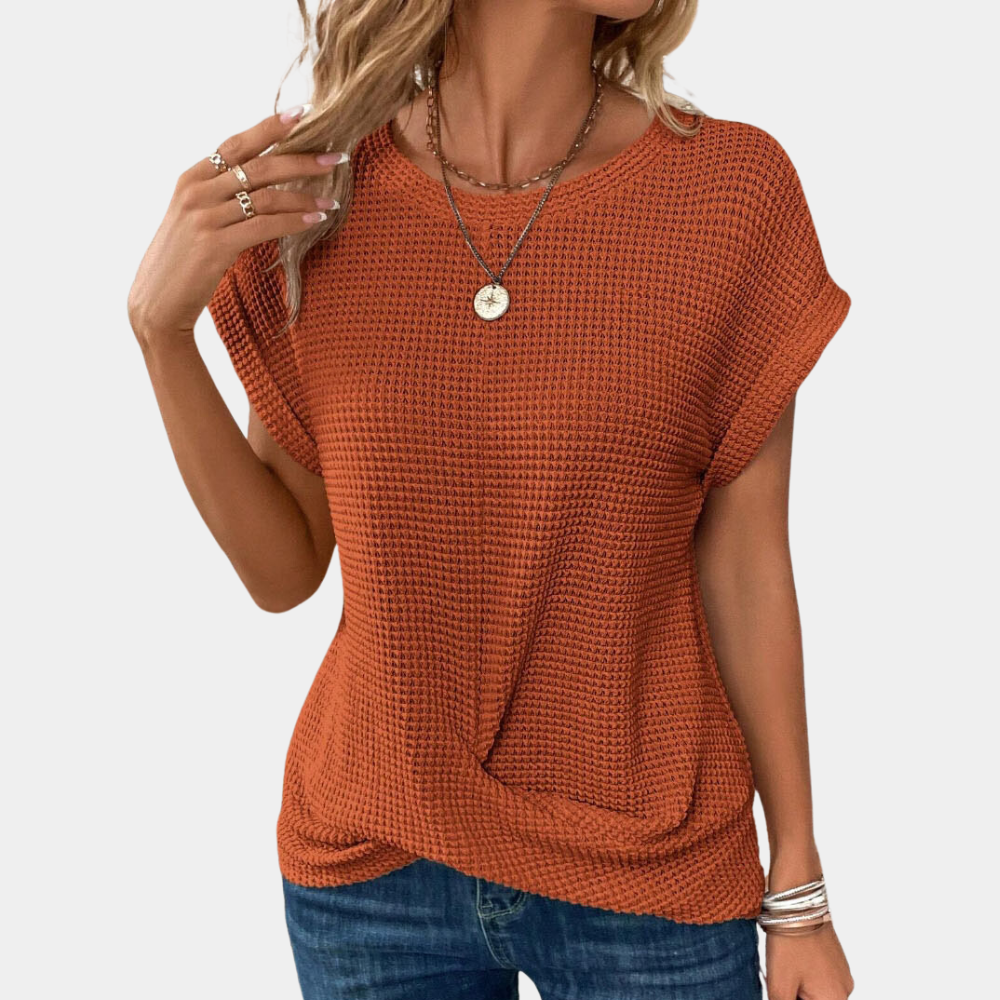 Oranji ® | Estella | T-shirt met ronde hals voor dames