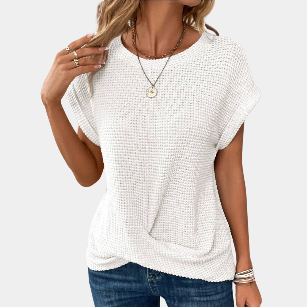 Oranji ® | Estella | T-shirt met ronde hals voor dames