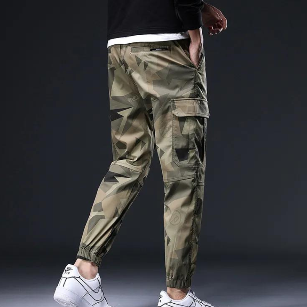 Oranji ® |  Camo Jogger Cargo Broek