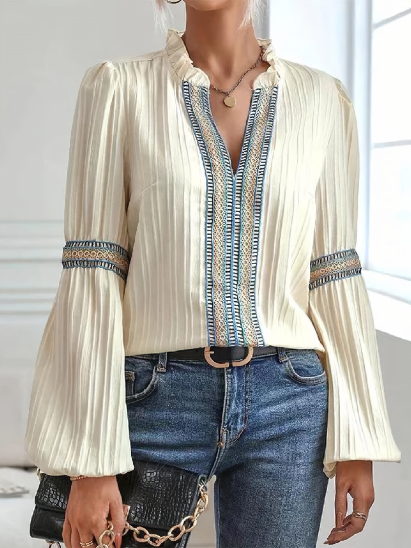 Oranji ® | Orianna | Stijlvolle en Trendy Blouse