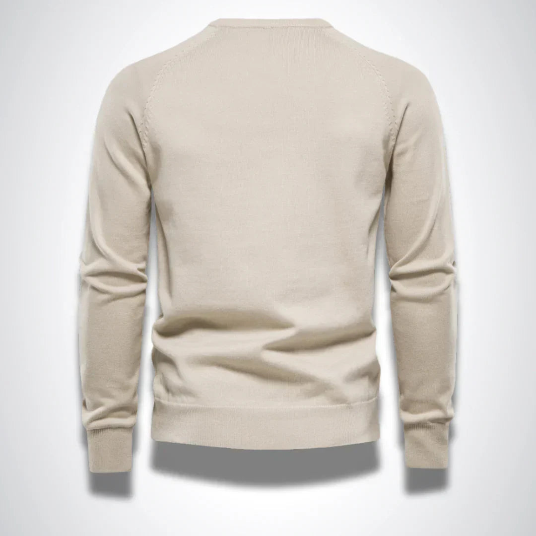 Oranji ® |  Stijlvolle Gebreide Heren Trui