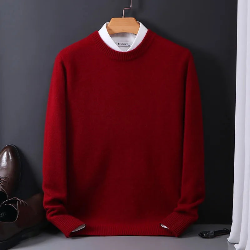Oranji ® |  Elegante Heren Trui met Kraagdetail