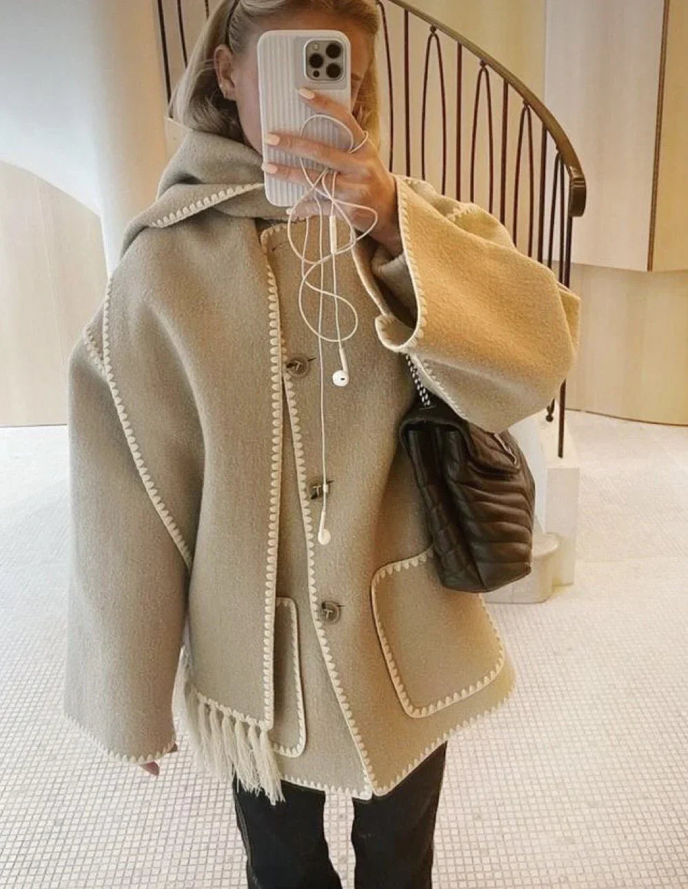 Oranji ® | Claire | Scarf Coat