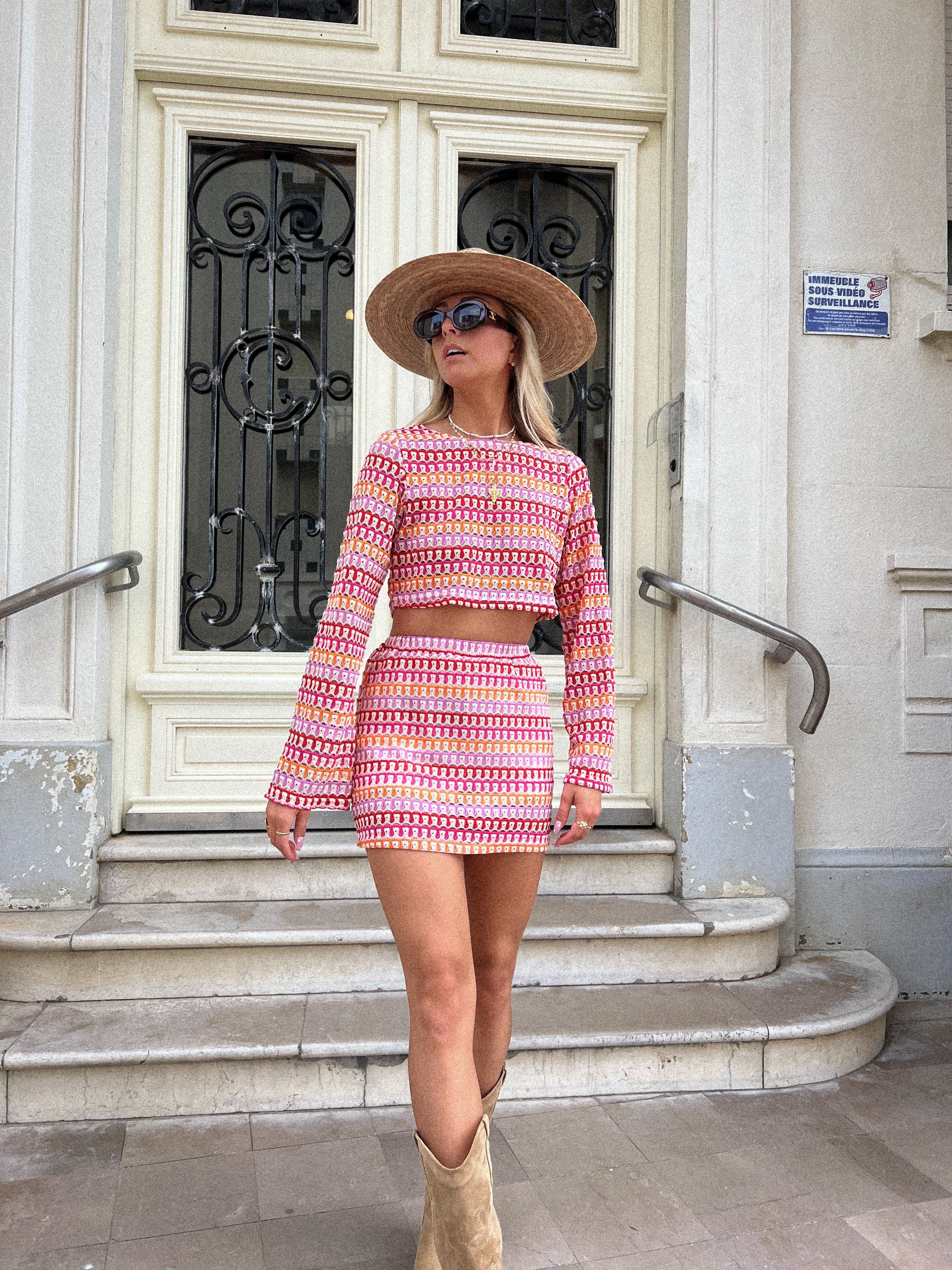 Oranji ® | Emmy | Flared Two Piece Set