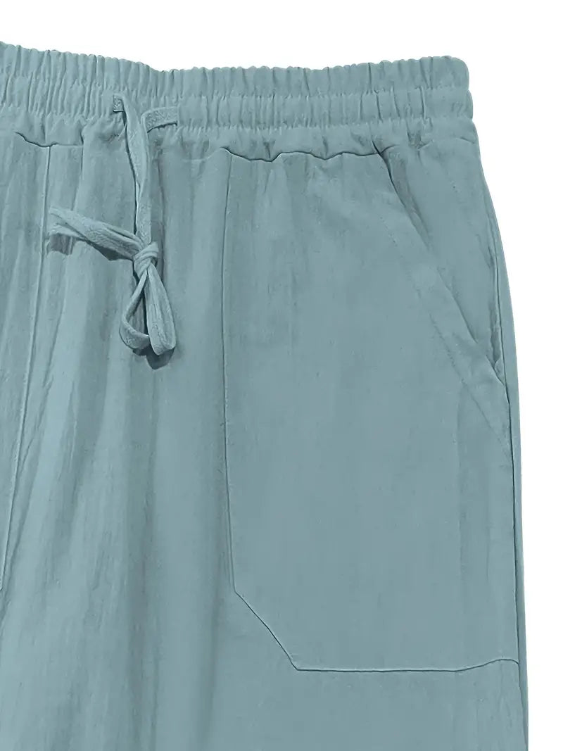 Oranji ® |  Casual linnen herenbroek