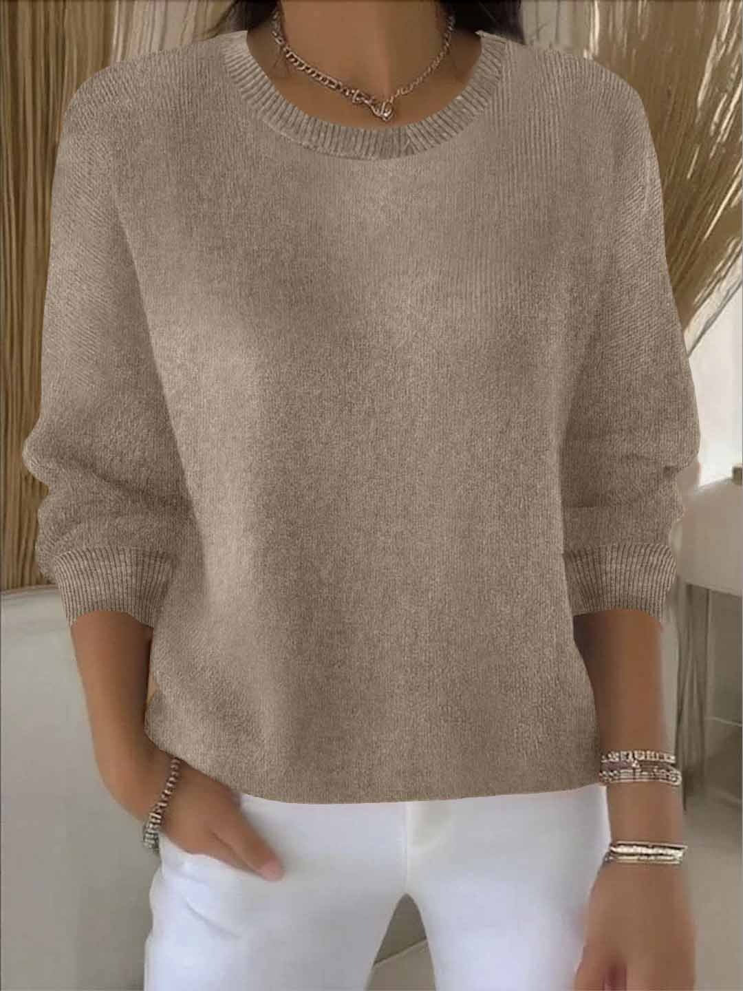Livia – Klassieke gebreide trui