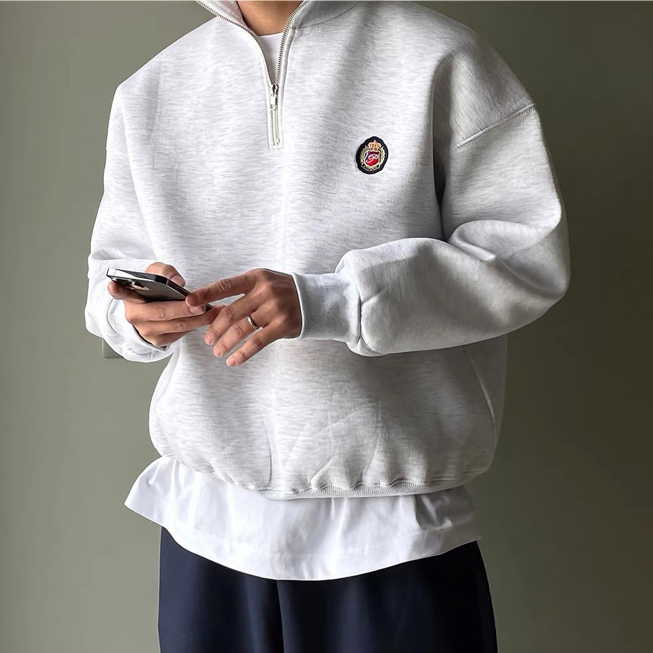 Oranji ® |  Half-Zip Heren Sweater | Sportief en Comfortabel | Perfect voor Elke Dag