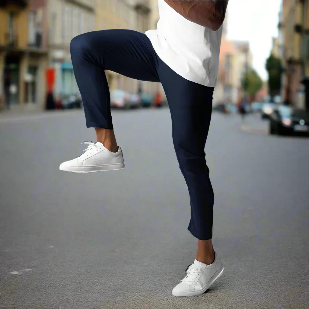 Oranji ® | Stijlvolle Slim-Fit Stretch Broek
