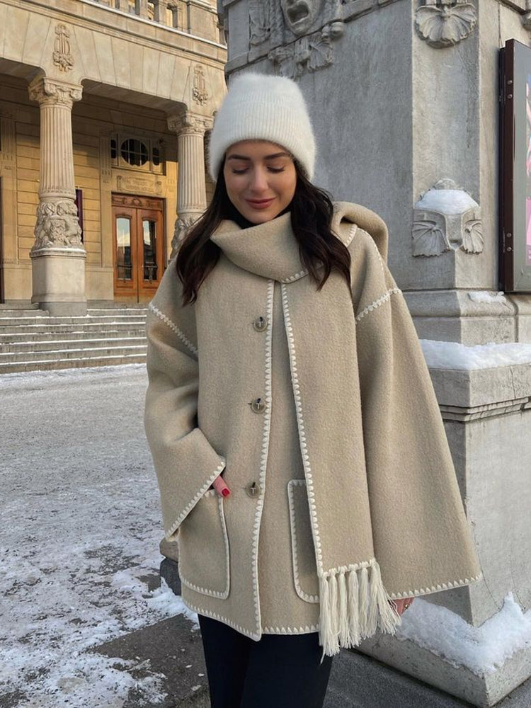 Oranji ® | Claire | Scarf Coat