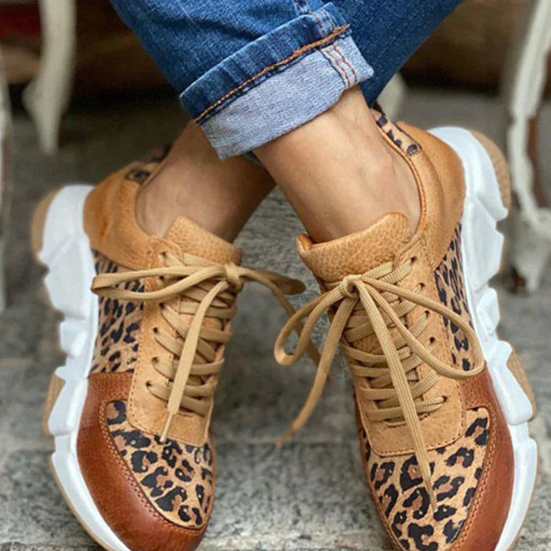 Oranji ® |  Comfortabele Luipaard Schoenen
