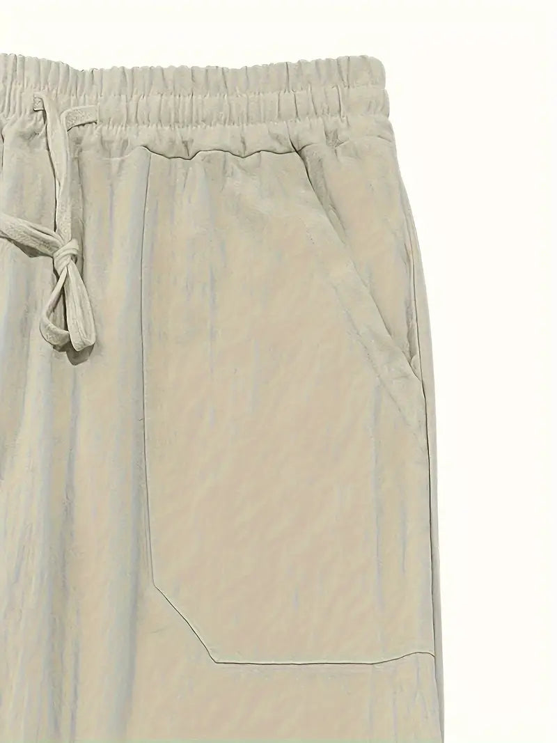 Oranji ® |  Casual linnen herenbroek